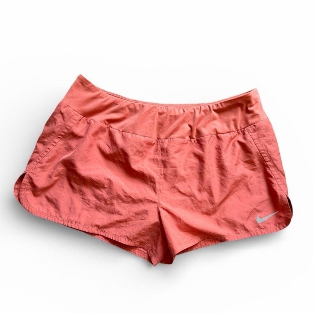 Nike Dri-FIT Running Shorts Womens XL Coral Pink CJ2400-827‎ Athletic Gym
